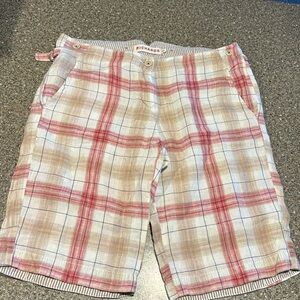 Richards brazil plaid shorts